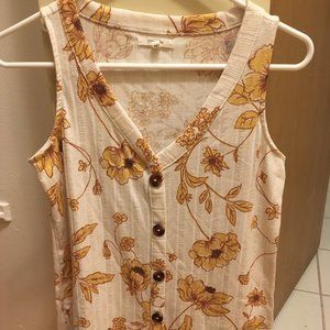 Maurices Floral Print Tank Top